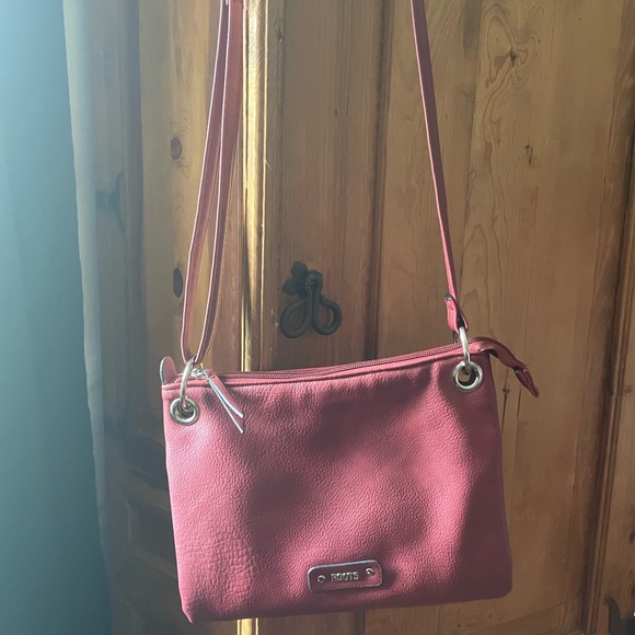 Leather Roots Crossbody Purse - Picture 1 of 5